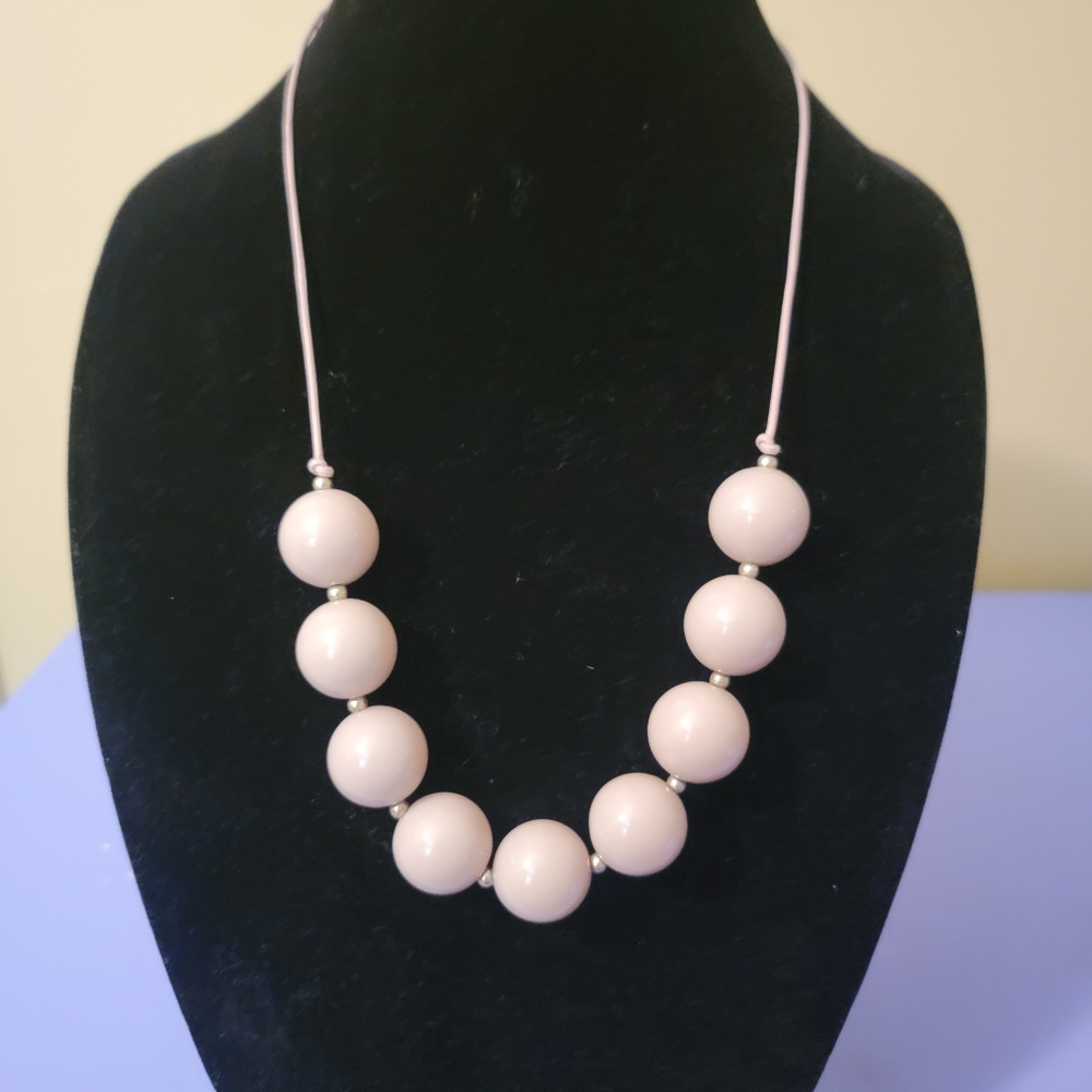 Large beaded necklace